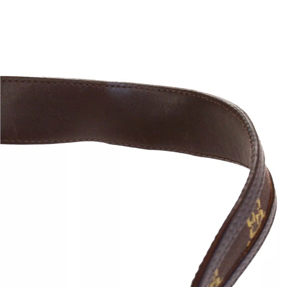 Gucci GG Pattern Small Hobo Canvas Leather Shoulder Bag - Picture 7 of 9